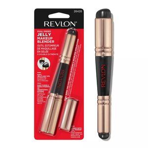 Revlon Dual Ended Jelly Makeup Blender Tool Latex Free Contour Concealer